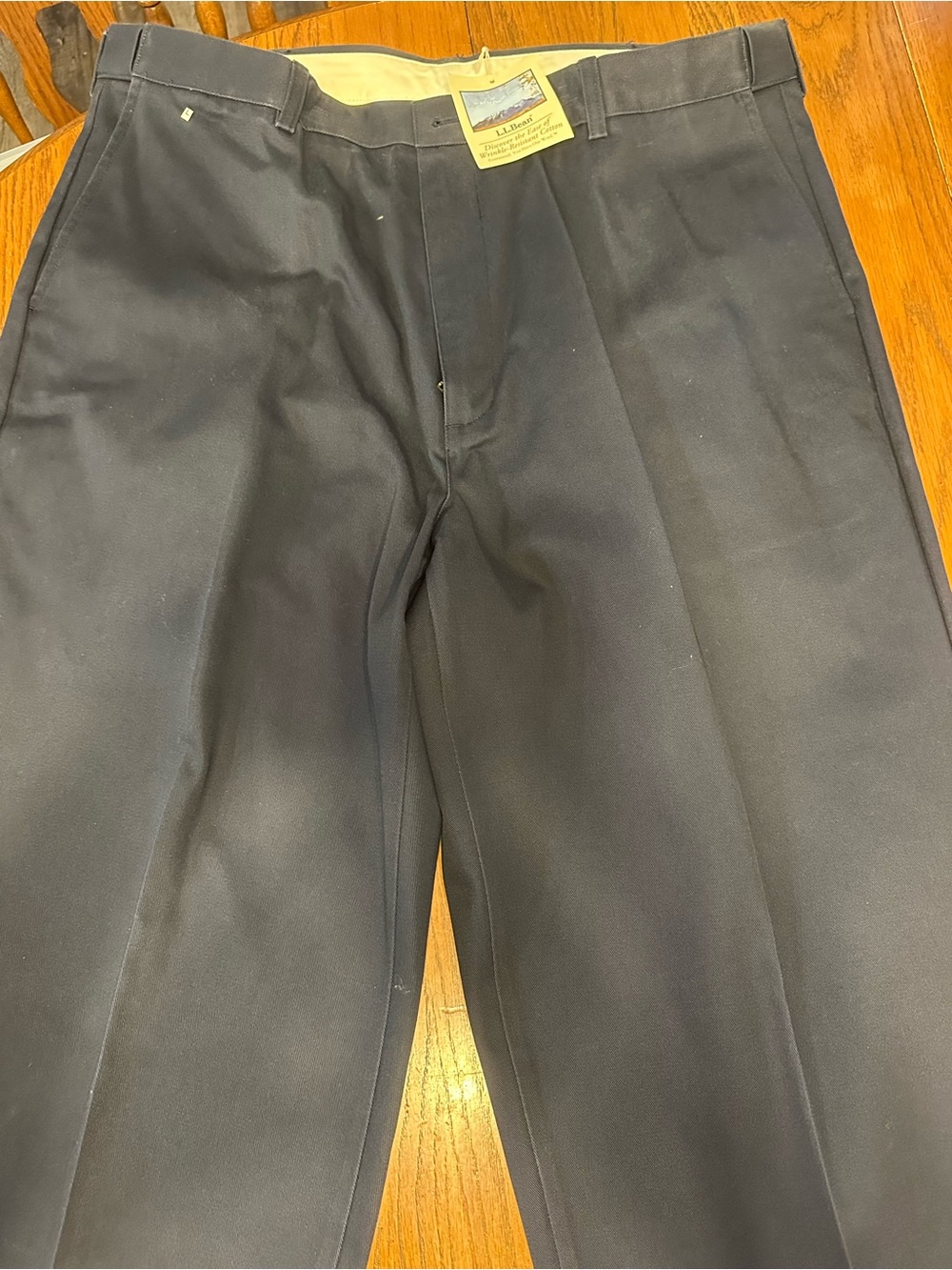 L.L. Bean Men's Dark Navy Dress Pants